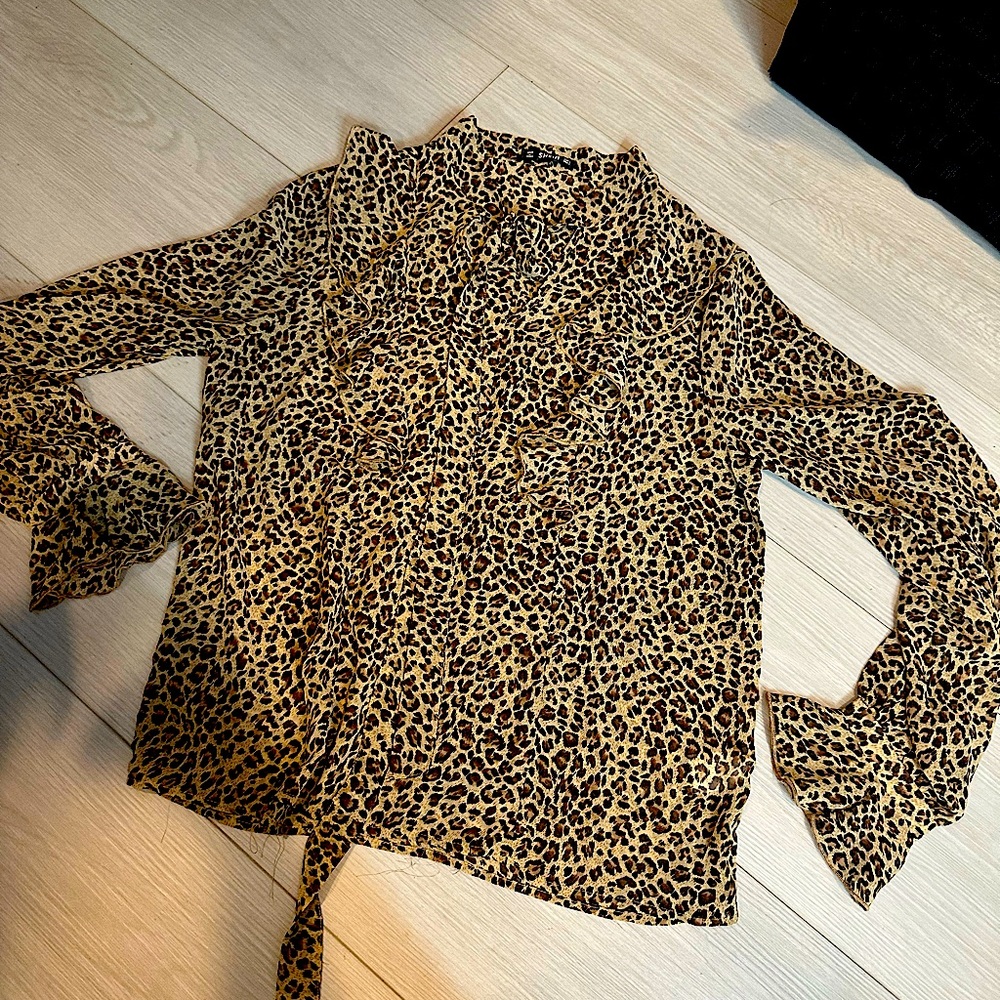 Leopard blouse